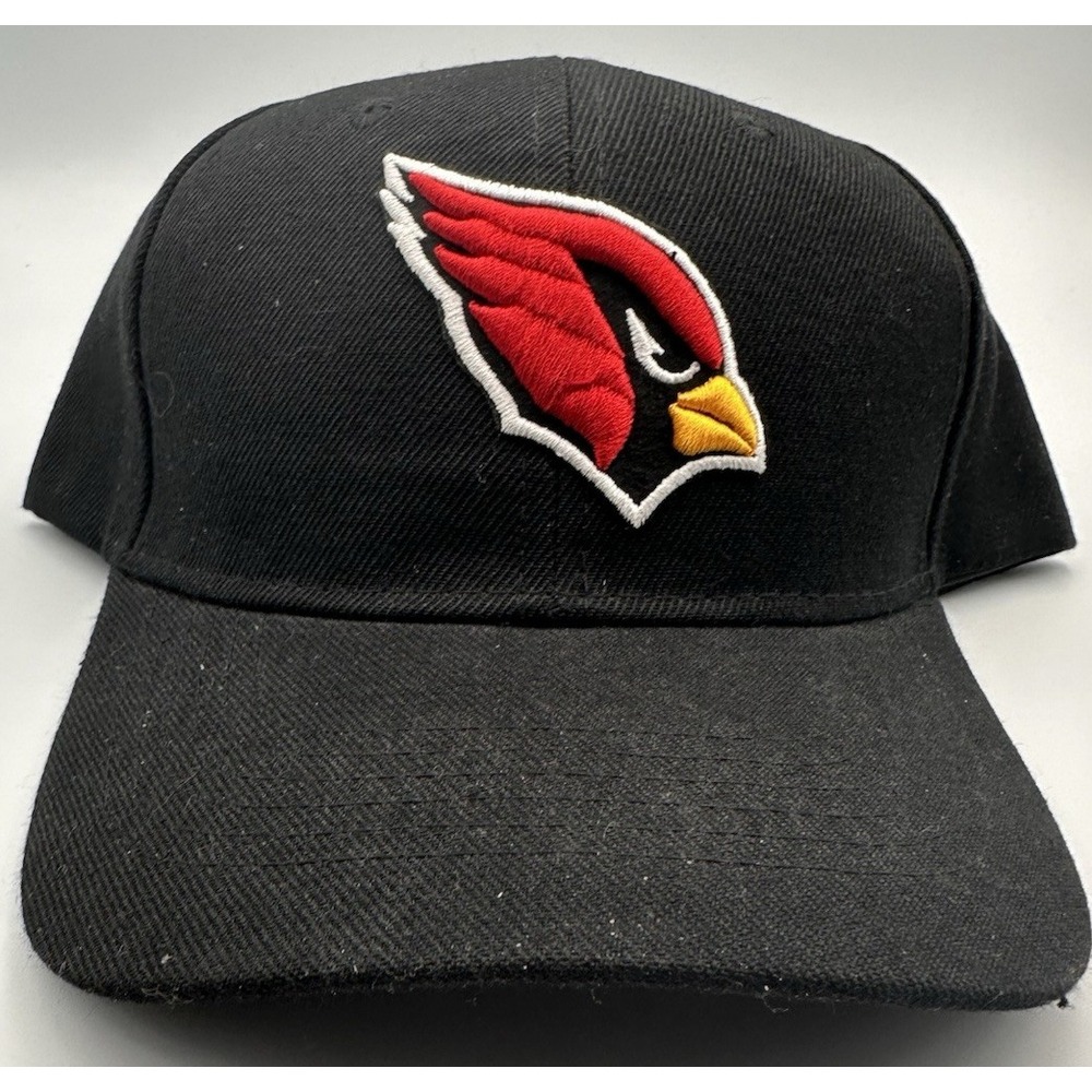 Arizona‎ Cardinals Hat Adjustable Hook And Loop strap Black
